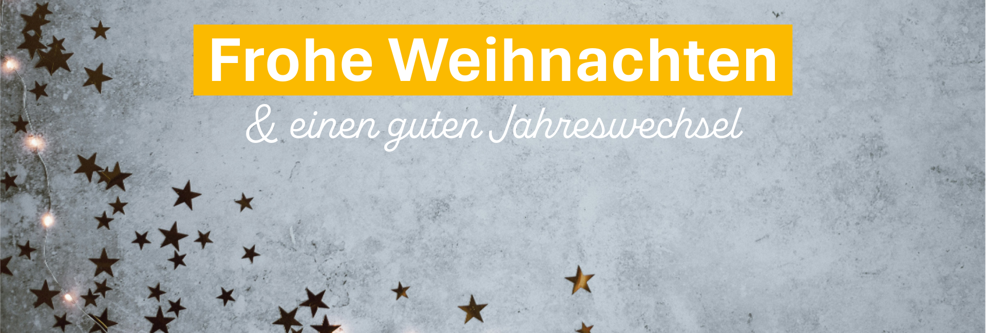 <p>Frohe Feiertage und einen guten Start ins neue Jahr!</p>